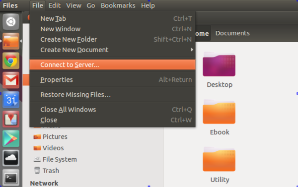 Ubuntu: condividere file tra pc tramite SSH