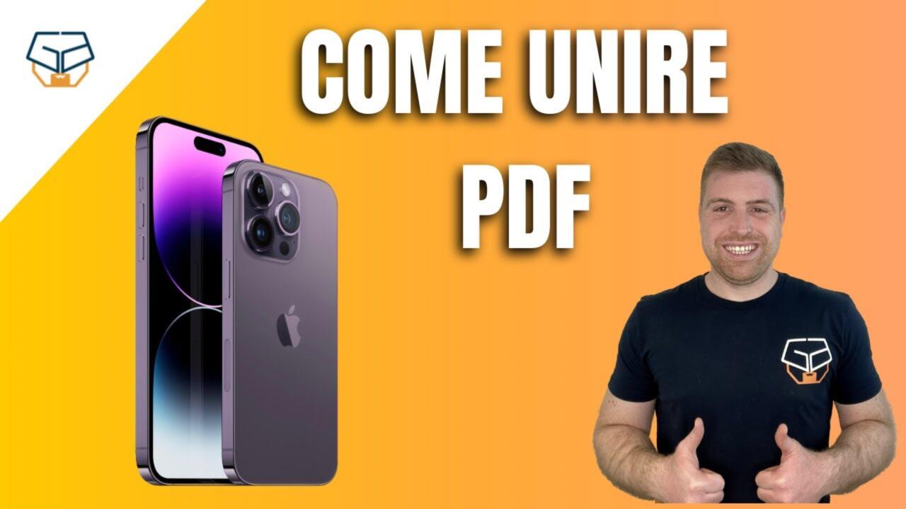 Come Unire Pdf Su Iphone E Ipad Chimerarevo