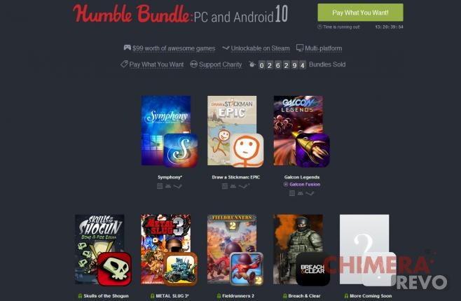 Humble Bundle PC and Android 10