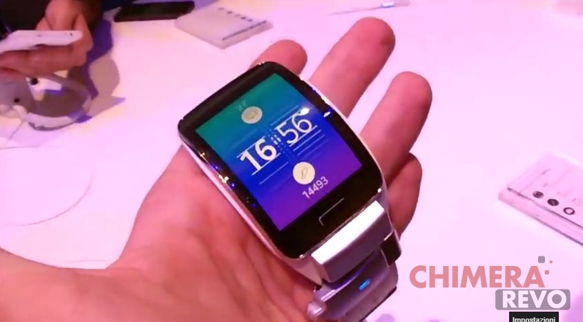 Samsung Gear S compressed