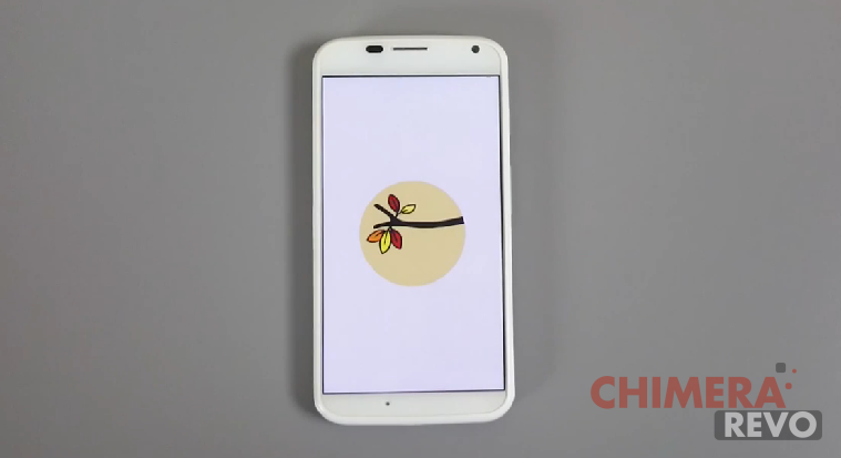 Moto X boot animation autunno