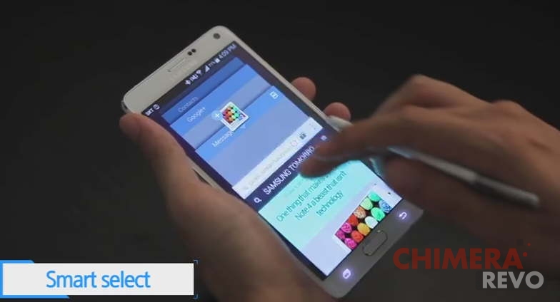 Samsung Galaxy Note 4 smart select