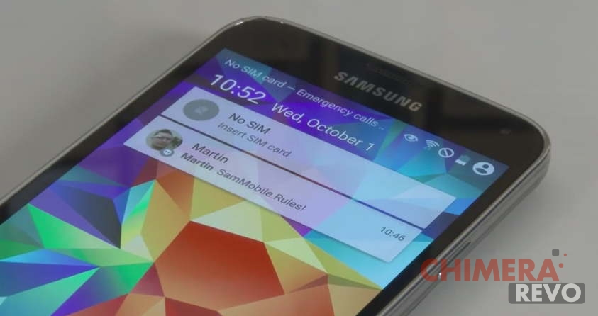 Samsung Galaxy S5 Android L