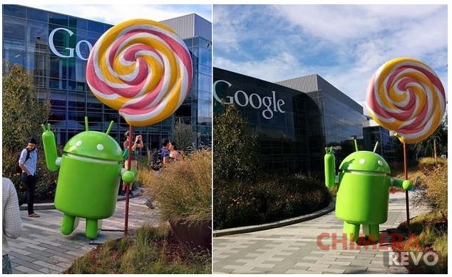 Statua Android Lollipop