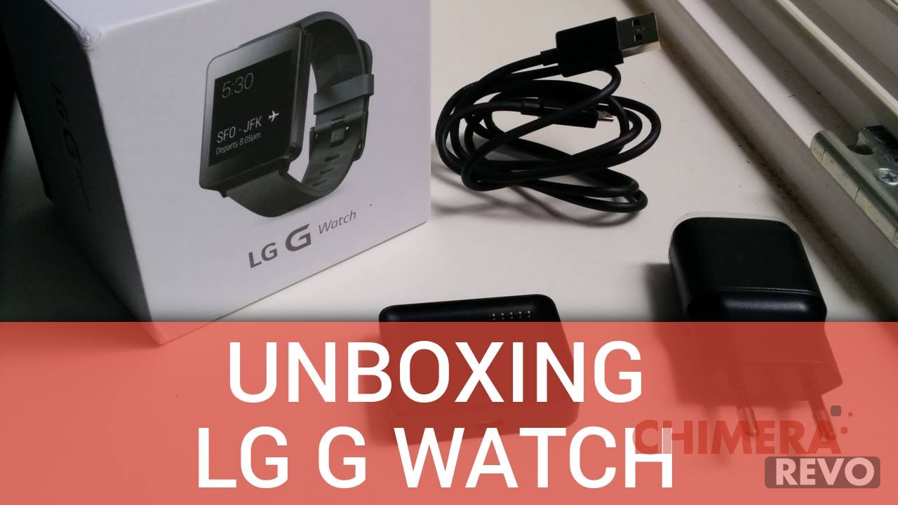 unboxing lg g watch