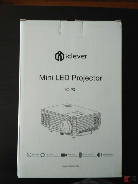 iClever IC-P01 Mini Proiettore Video