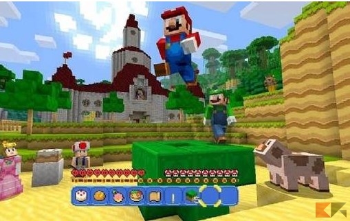 Super Mario minecraft