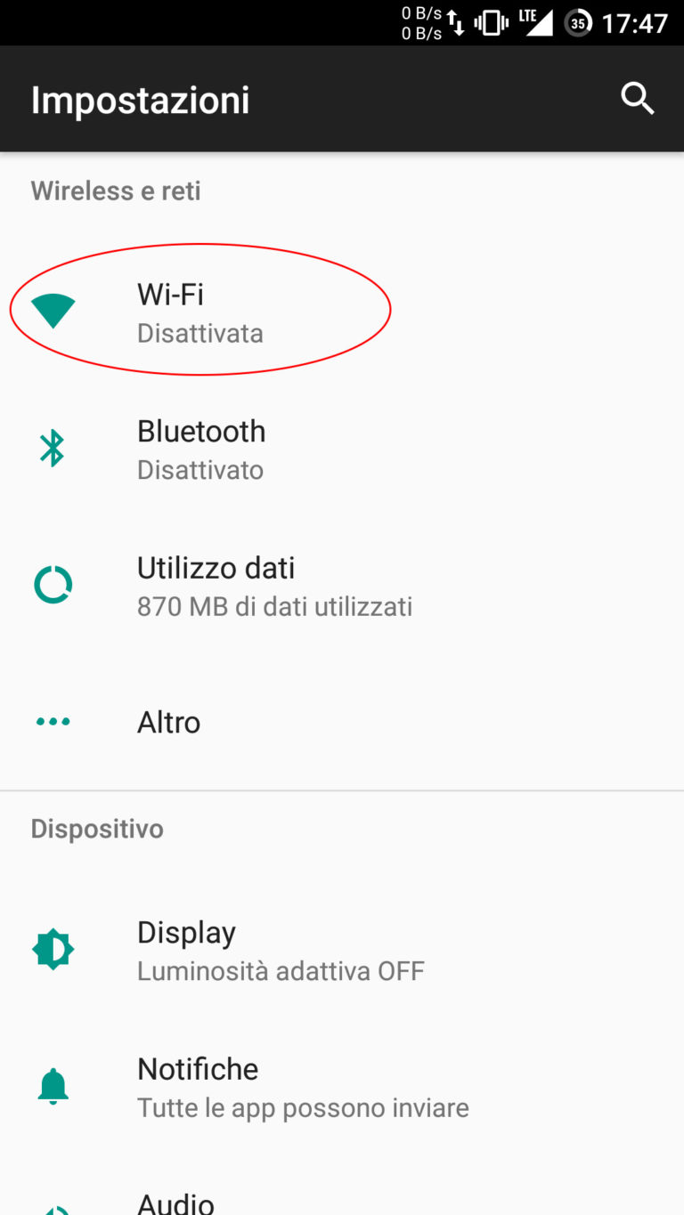 Impostare Ip Statico Su Android Chimerarevo