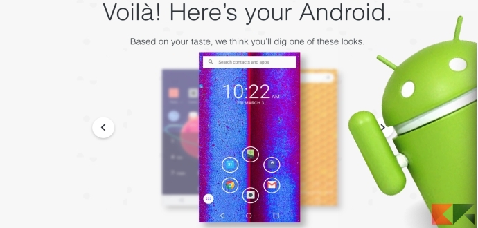 android taste test