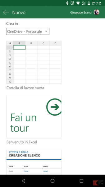 Unire celle Excel Smartphone2