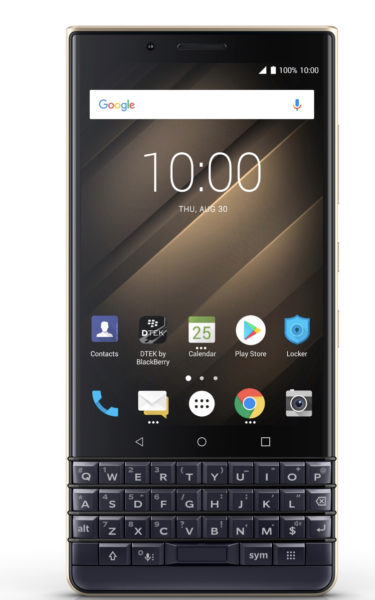 Blackberry key2 le 64gb champagne dual sim