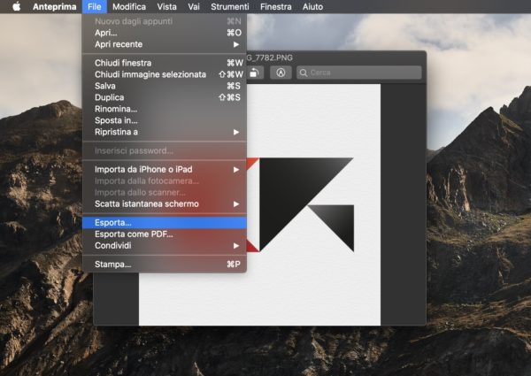 Come convertire più immagini insieme con Mac 1