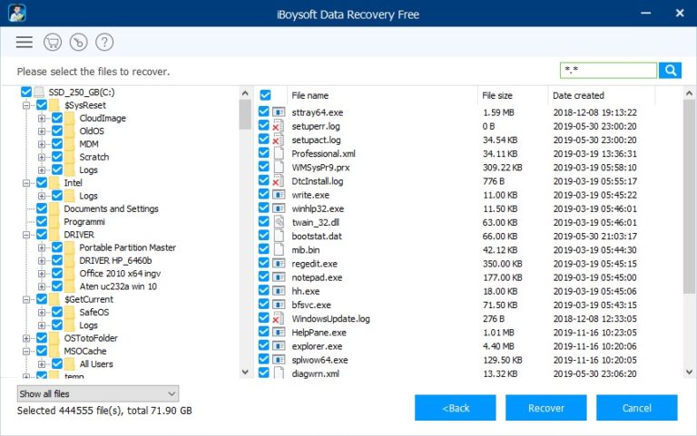 ibored file recovery